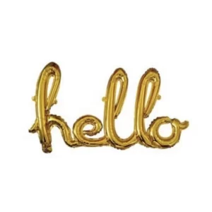 بادکنک فویلی طرح hello