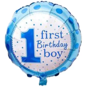 بادکنک فویلی بوی نوزاد first birthday boy