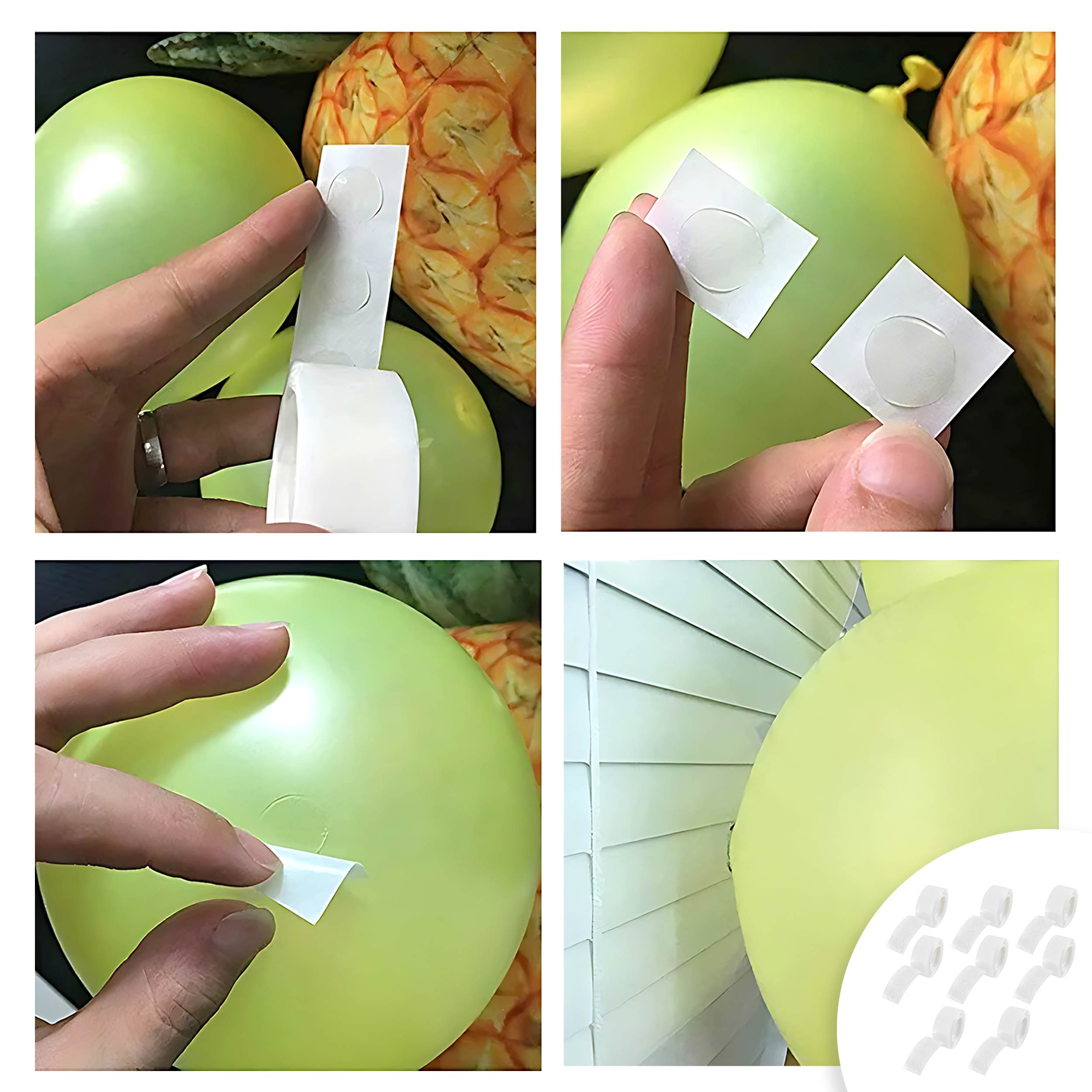 چسب بادکنک مدل Glue مجموعه 8 عددی