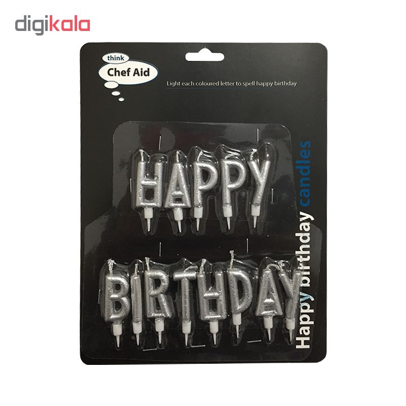 شمع تولد طرح Happy Birthday مدل STC169