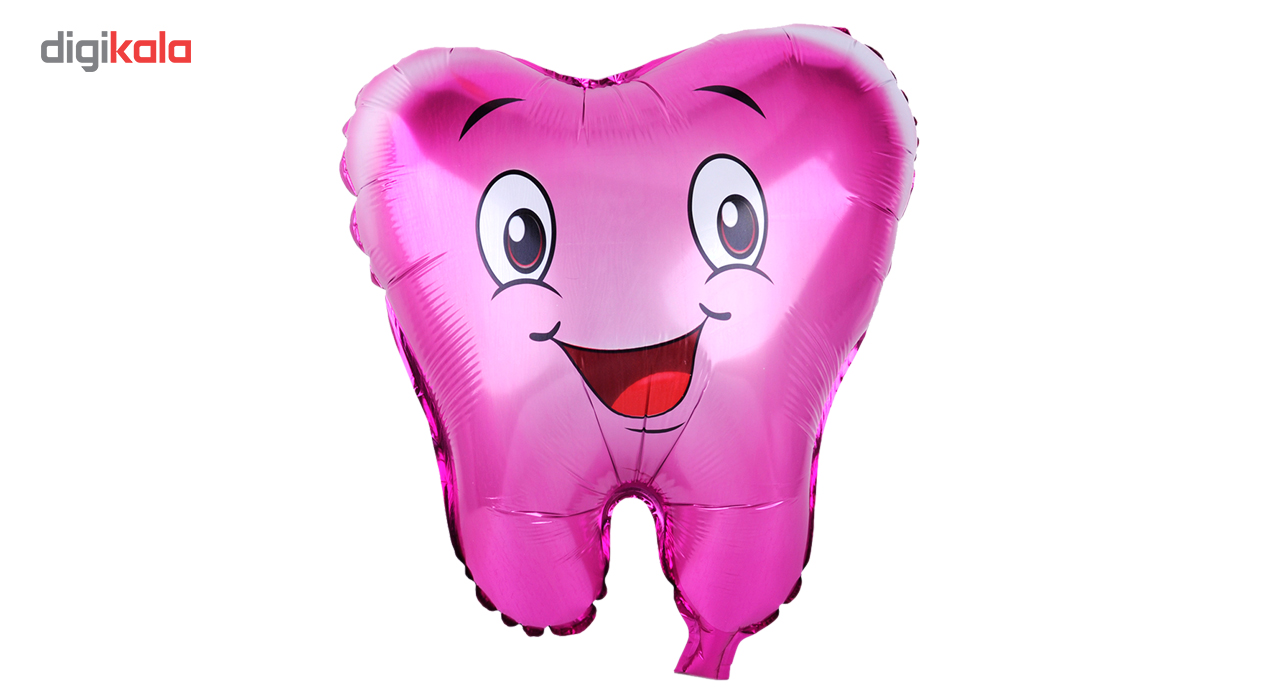 بادکنک فویلی بانیبو مدل Girl Teeth سایز 150
