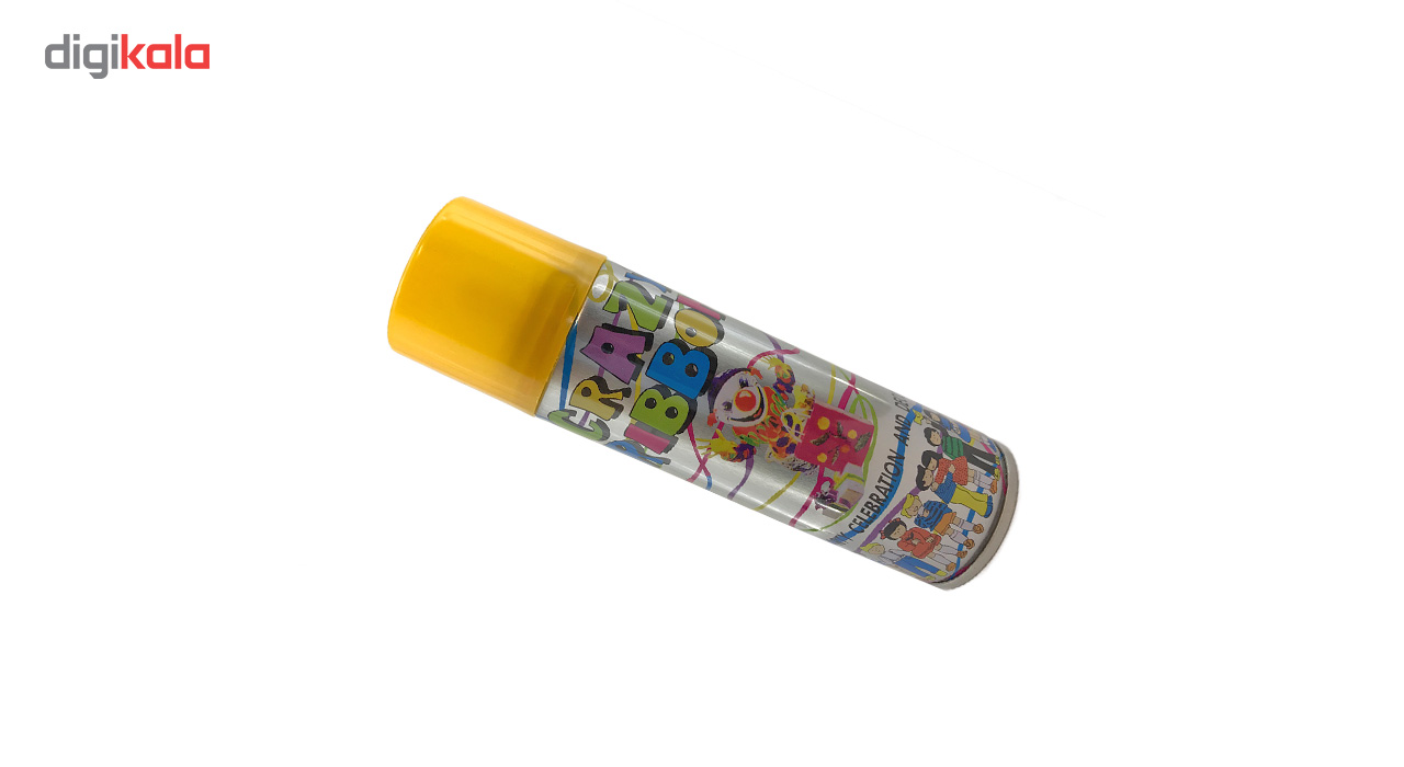 اسپری نخ شادی مدل Crazy Ribbon 03 سایز 120