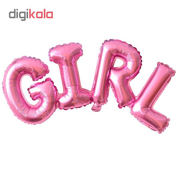 بادکنک فویلی فانگلین مدل Girl