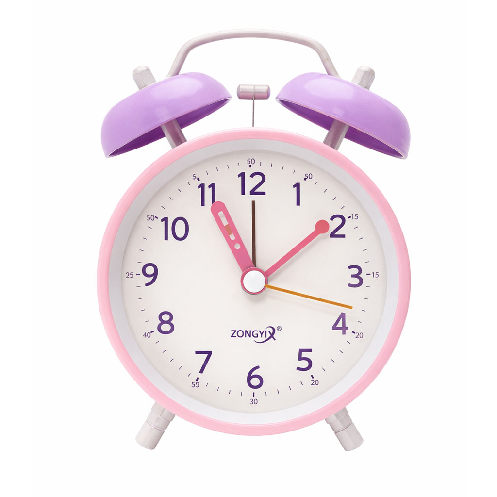 ساعت رومیزی عقربهای مدل Lilac Dream کد KP-384