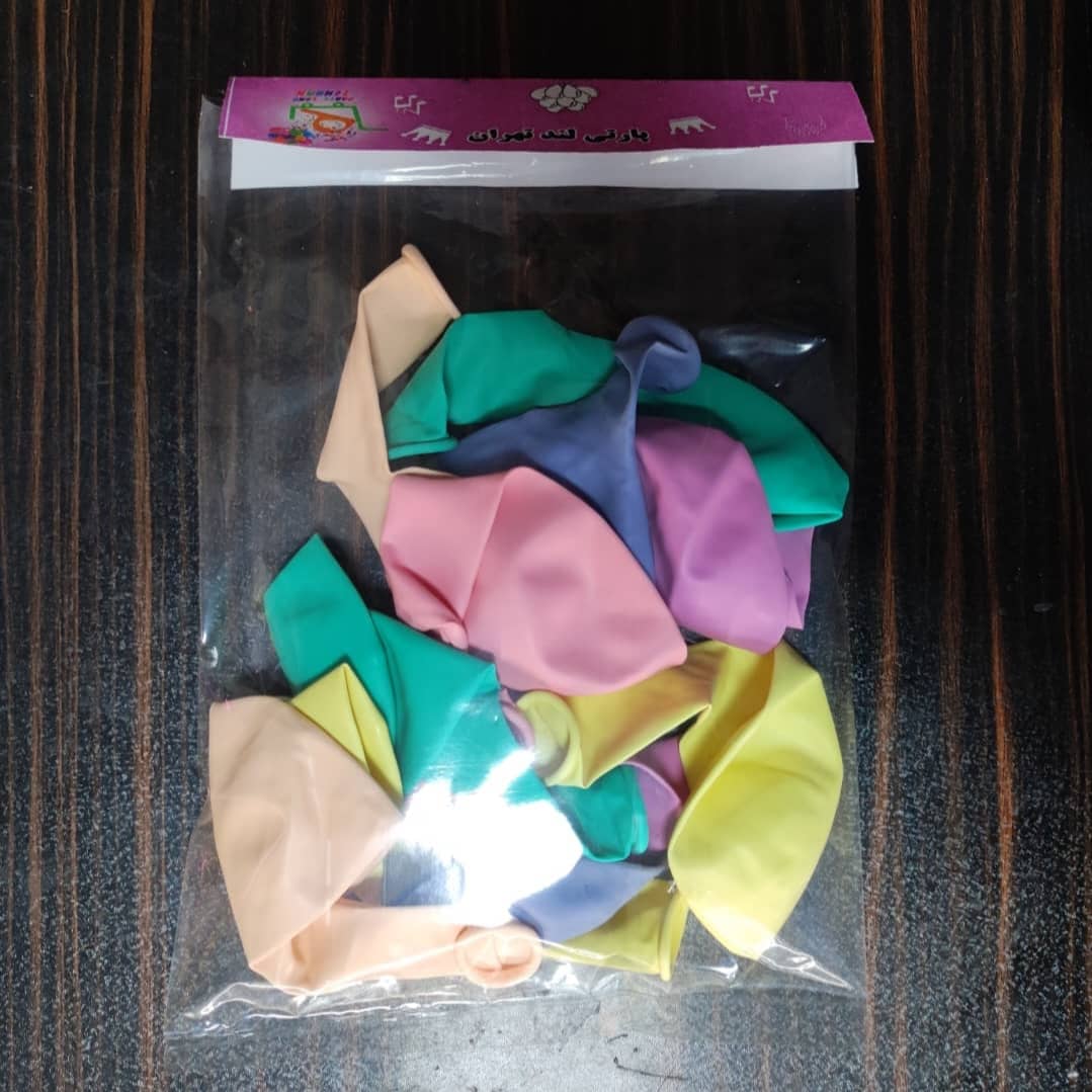 بادکنک پارتی لند تهران مدل پاستیلی کد pastel13 بسته 10 عددی