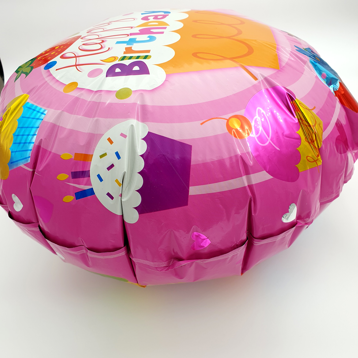 بادکنک فویلی مدل Happy Birthday طرح شمع