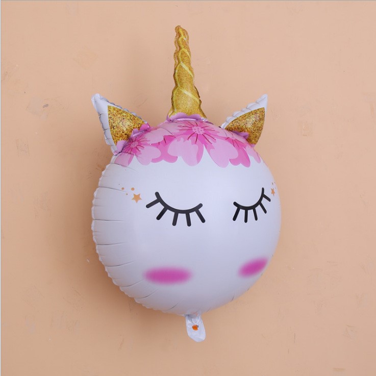 بادکنک فویلی سورتک طرح اسب تک شاخ یونیکورن کد ST0591