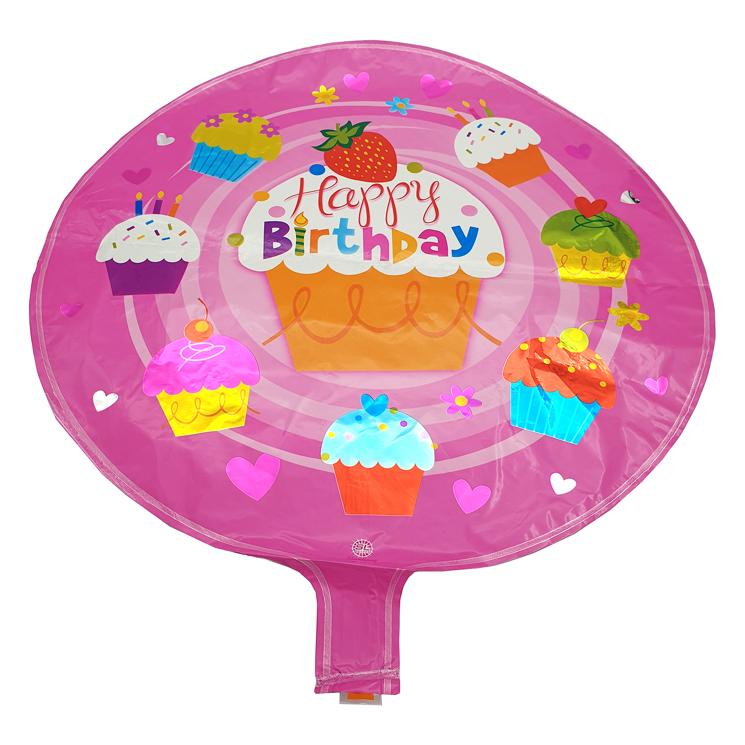 بادکنک فویلی مدل Happy Birthday طرح شمع