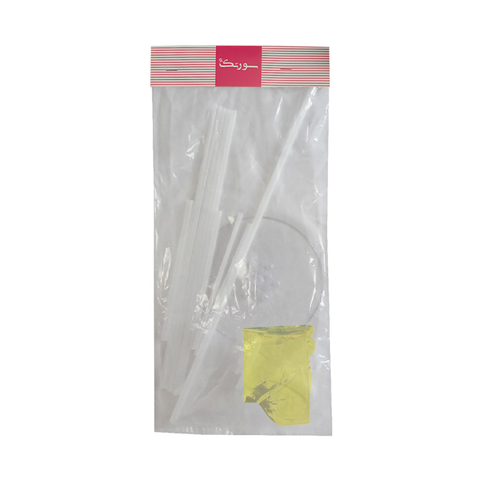 استند بادکنک سورتک طرح کوله پشتی مدرسه کد ST0822 بسته 8 عددی