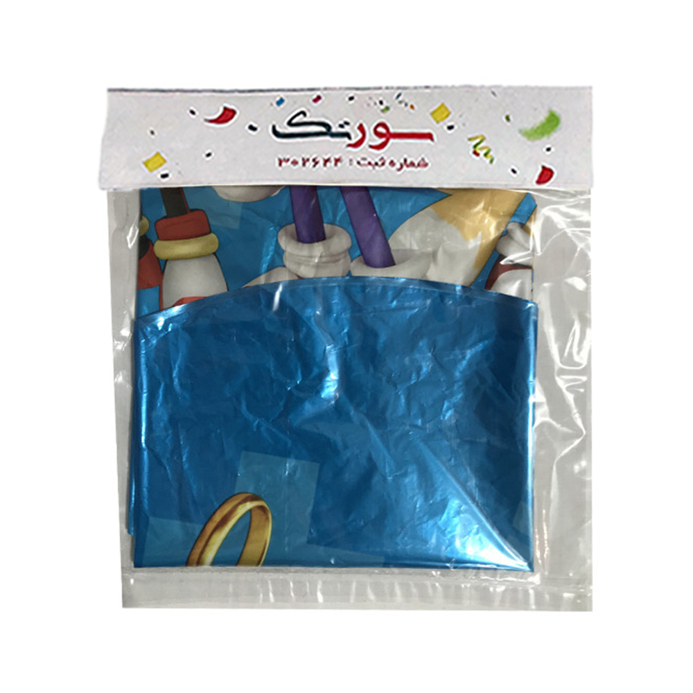 بادکنک فویلی سورتک طرح سونیک کد ST028 بسته 5 عددی