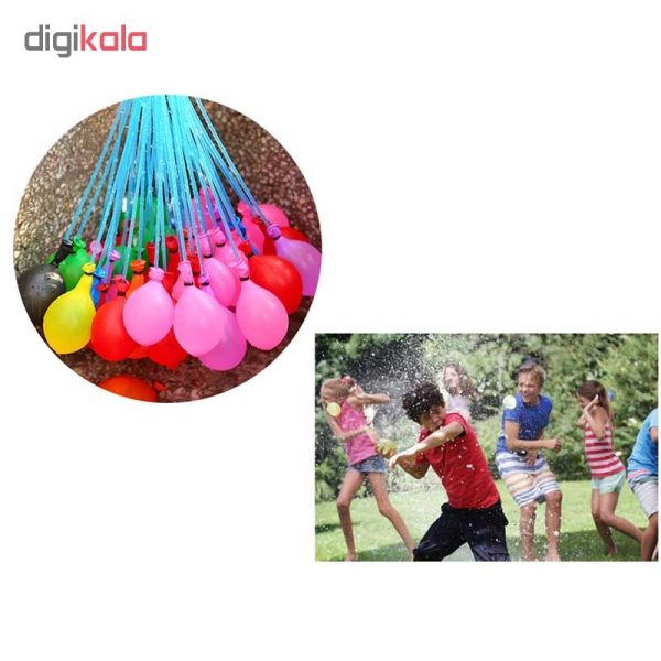 بادکنک آبی مجیک بالون مدل WaterBallon کد 2001197 بسته 3 عددی