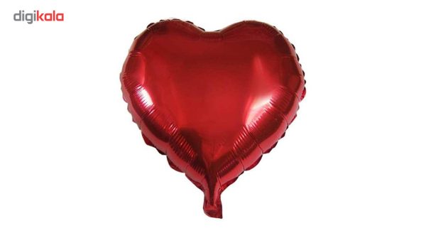 بادکنک فویلی مدل Heart سایز 150