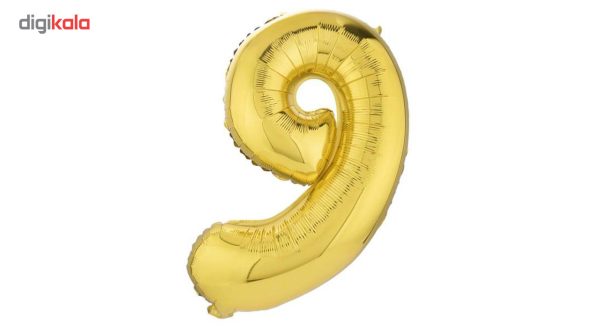بادکنک فویلی مدل Nine سایز 150