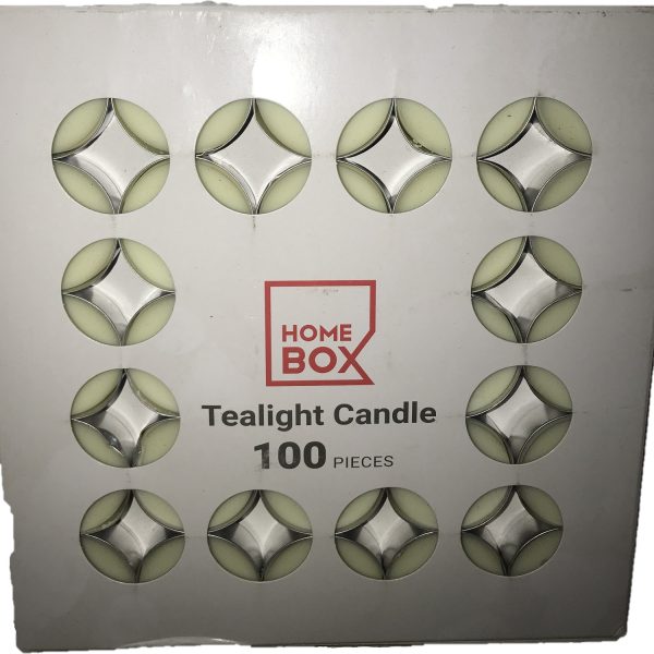 شمع وارمر هوم باکس مدل TEALIGHT بسته 100 عددی