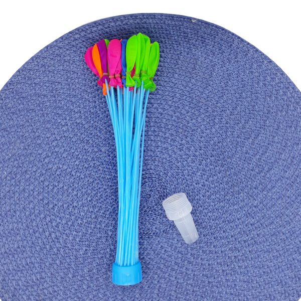 بادکنک آبی مدل happu baby balloons کد mk468 بسته 37 عددی