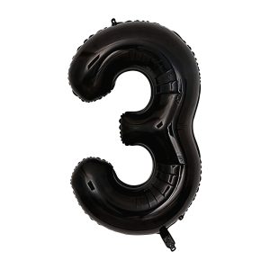 بادکنک فویلی مدل عدد 3 کد KP-24
