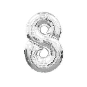 بادکنک فویلی مدل عدد 8 کد KP-59