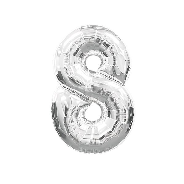 بادکنک فویلی مدل عدد 8 کد KP-59