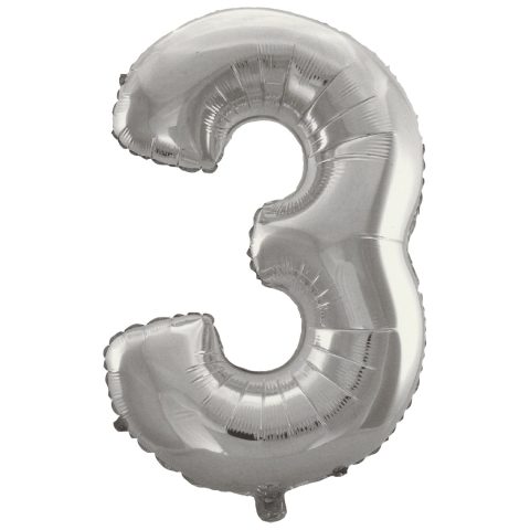 بادکنک فویلی هپی شو مدل Three