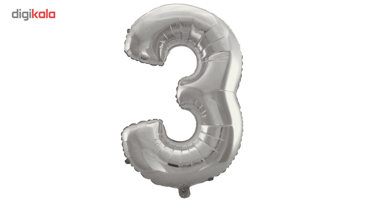 بادکنک فویلی هپی شو مدل Three