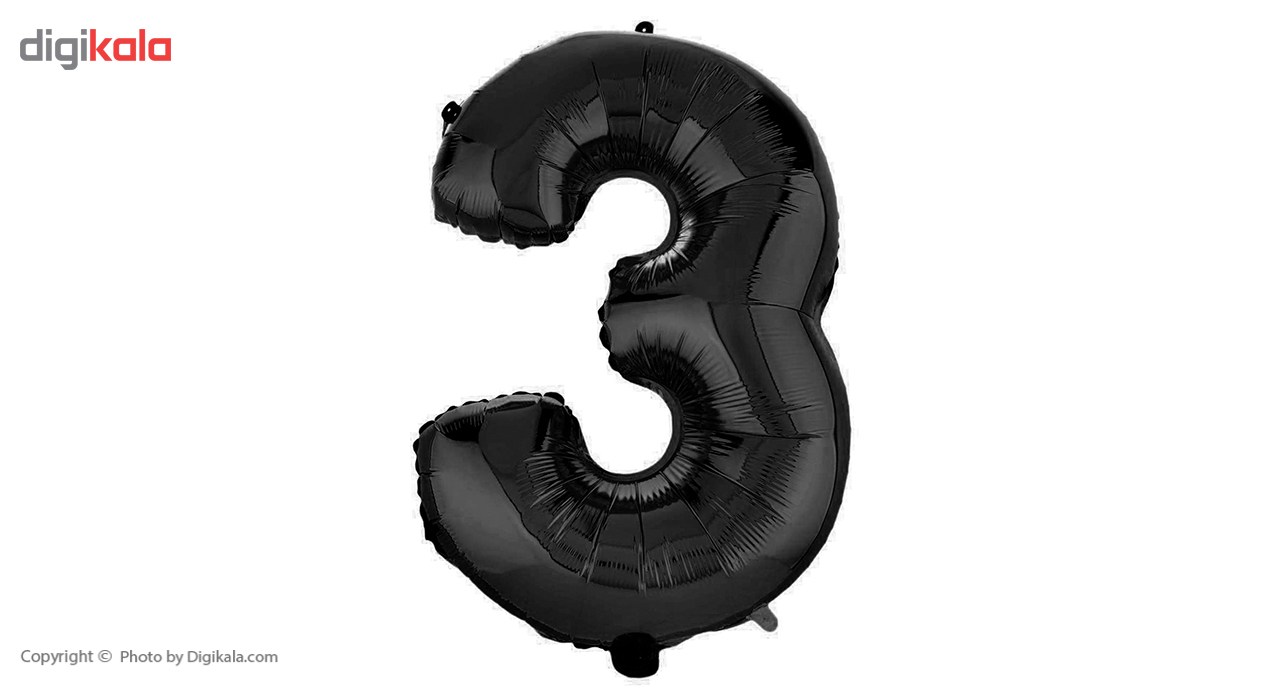 بادکنک فویلی آرتیسینت مدل Three