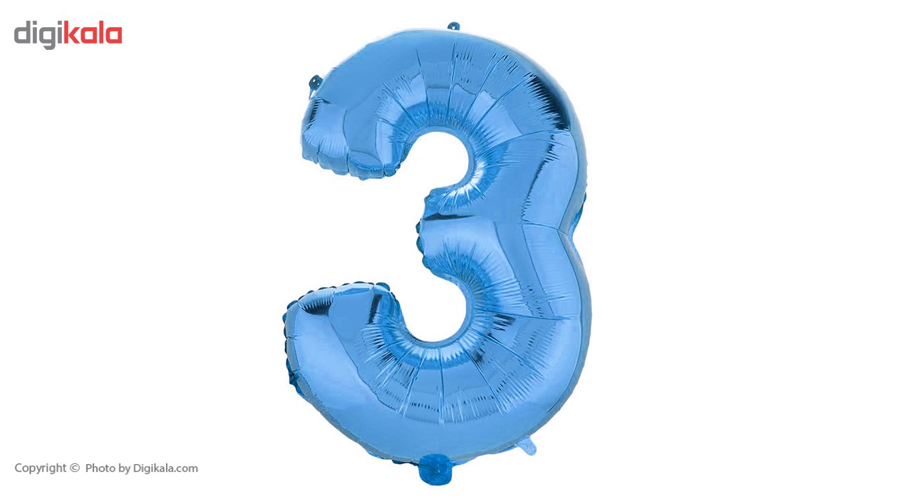 بادکنک فویلی آرتیسینت مدل Three