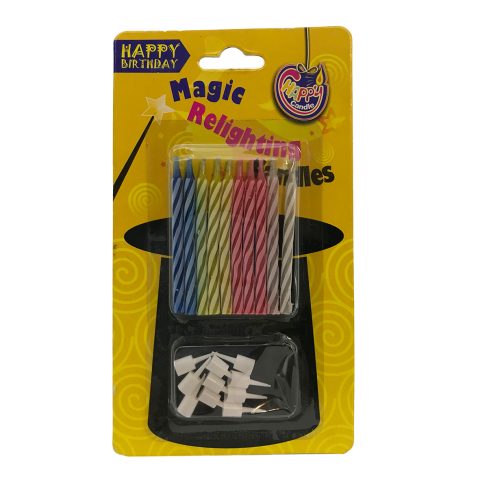 شمع تولد مدل Happy Candle بسته 10 عددی