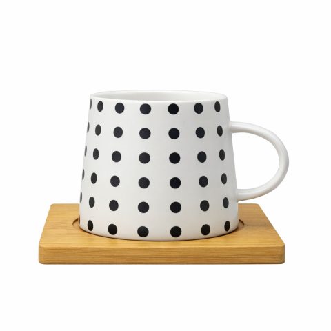 ماگ طرح خال خالی مدل سنیور کد KP-170