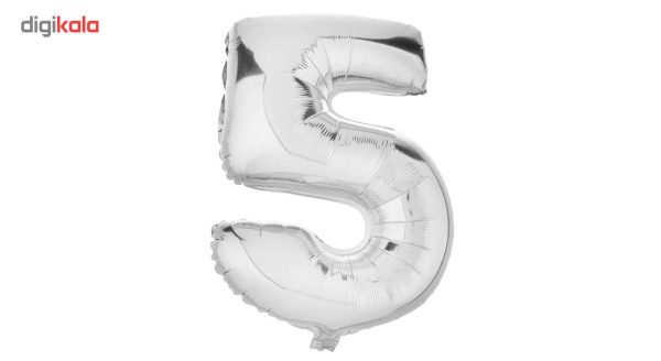 بادکنک فویلی مدل Five کد 05