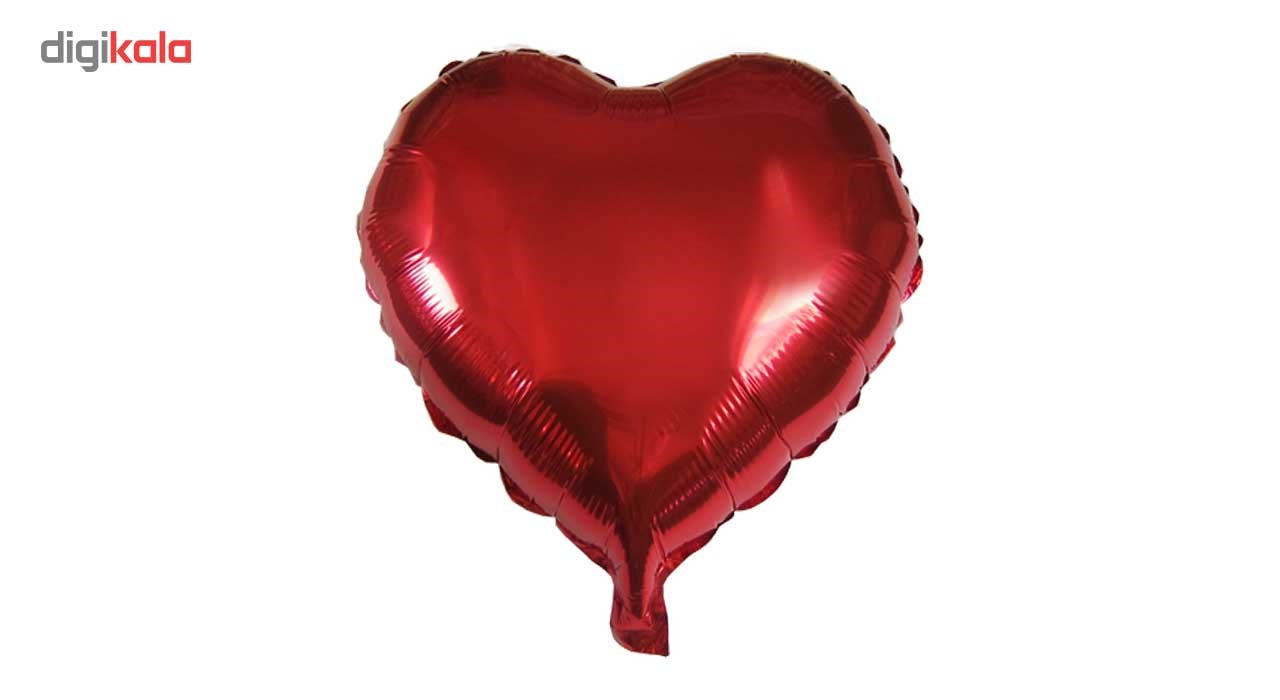بادکنک فویلی هپی شو مدل Heart سایز 40 سانتی متر