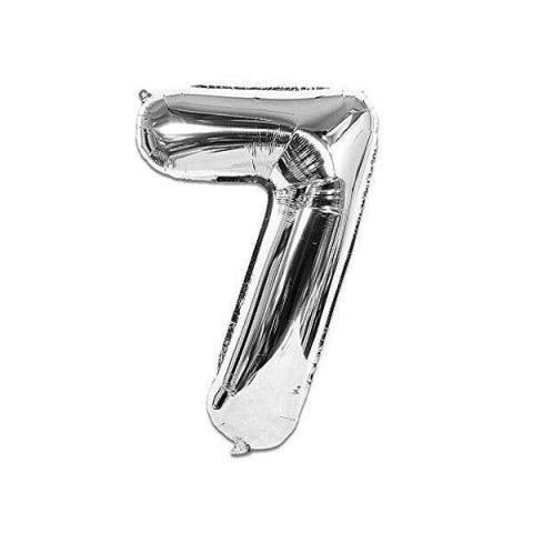 بادکنک فویلی طرح عدد 7