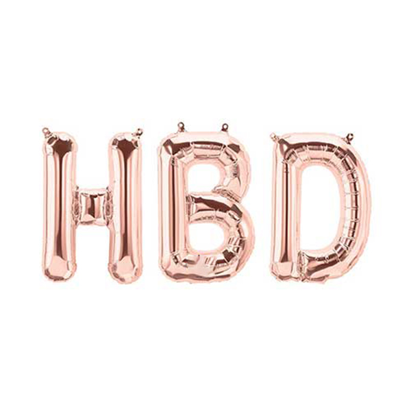 بادکنک فویلی سورتک مدل HBD پلاس کد STF1019 بسته 3 عددی