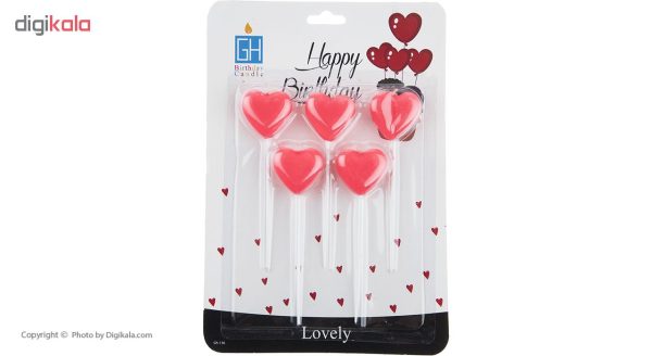 شمع تولد مدل Lovely-136