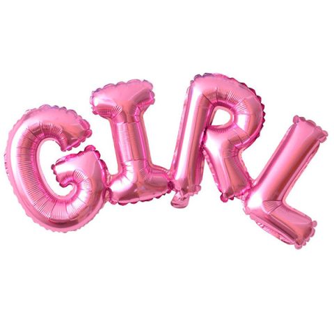 بادکنک فویلی فانگلین مدل Girl