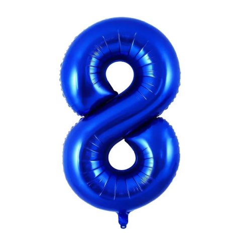 بادکنک فویلی مدل عدد 8 کد KP-09