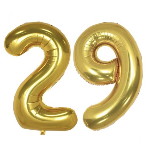 بادکنک فویلی پارتی لند تهران طرح عدد بیست و نه کد twenty nine29 مجموعه 2 عددی
