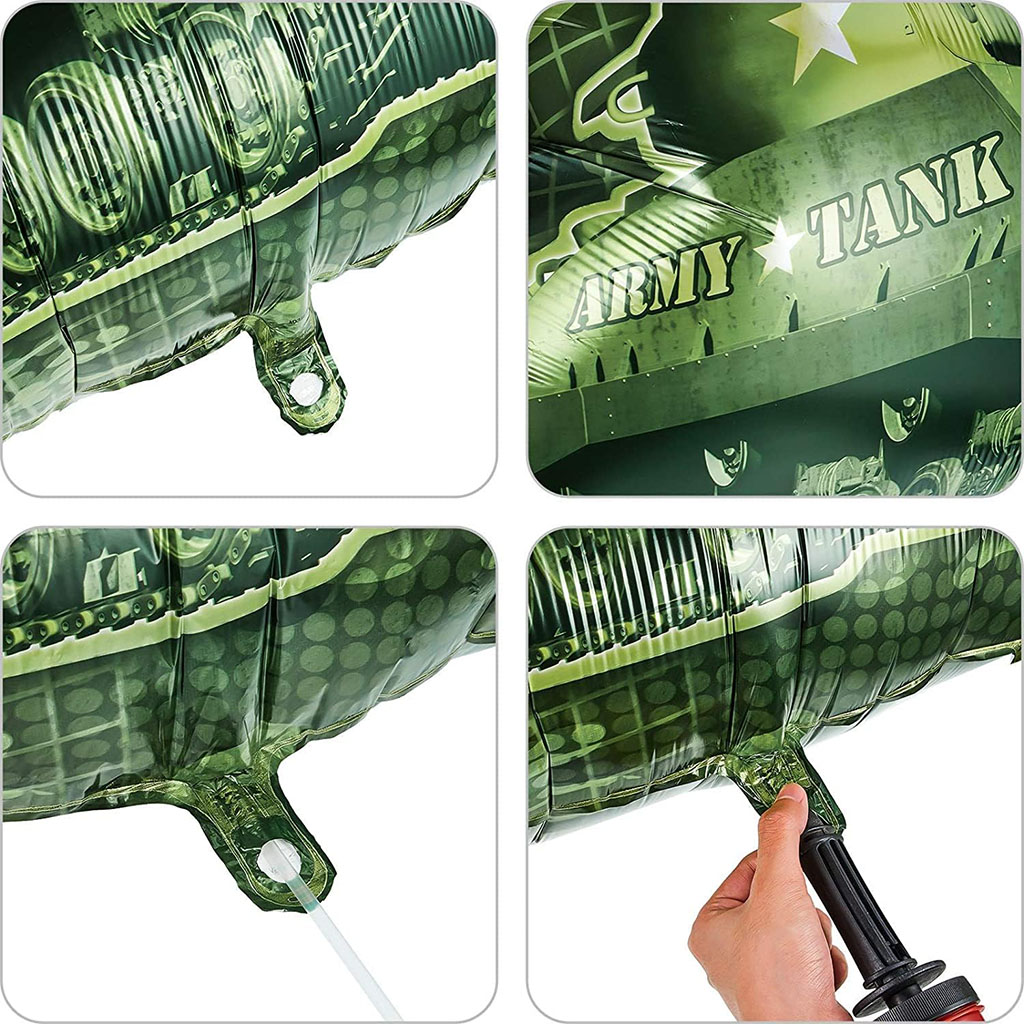 بادکنک فویلی مدل تانک کد KP-67