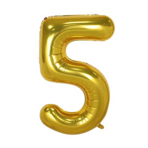بادکنک فویلی مدل عدد 5 کد KP-46