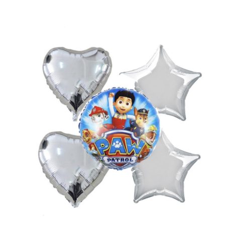 بادکنک فویلی پارتی لند تهران طرح سگ های نگهبان کد pawpatrol56 مجموعه 5 عددی