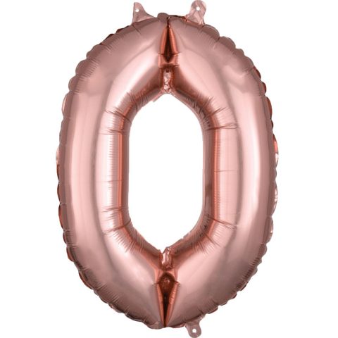 بادکنک فویلی مدل عدد 0 کد KP-11