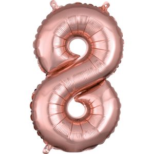 بادکنک فویلی مدل عدد 8 کد KP-19