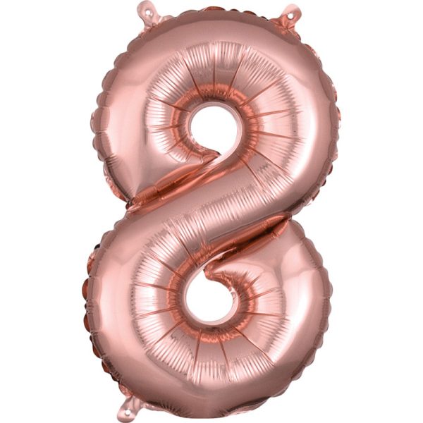بادکنک فویلی مدل عدد 8 کد KP-19