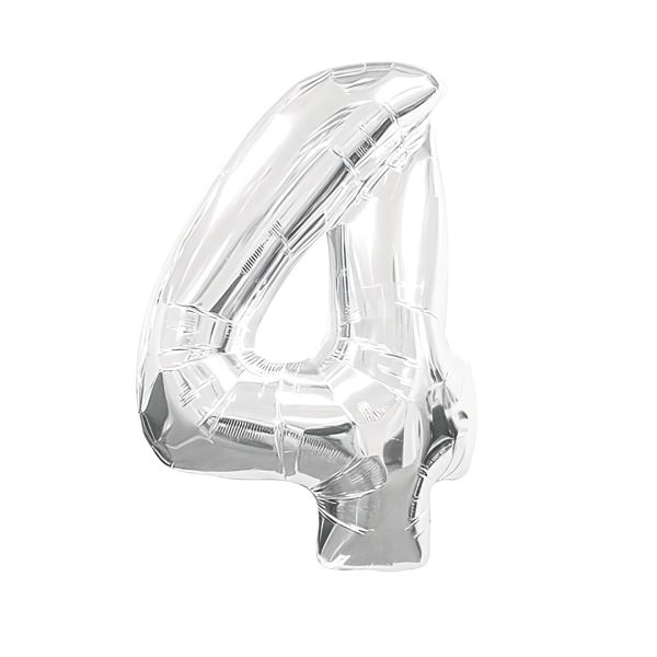 بادکنک فویلی مدل عدد 4 کد KP-55