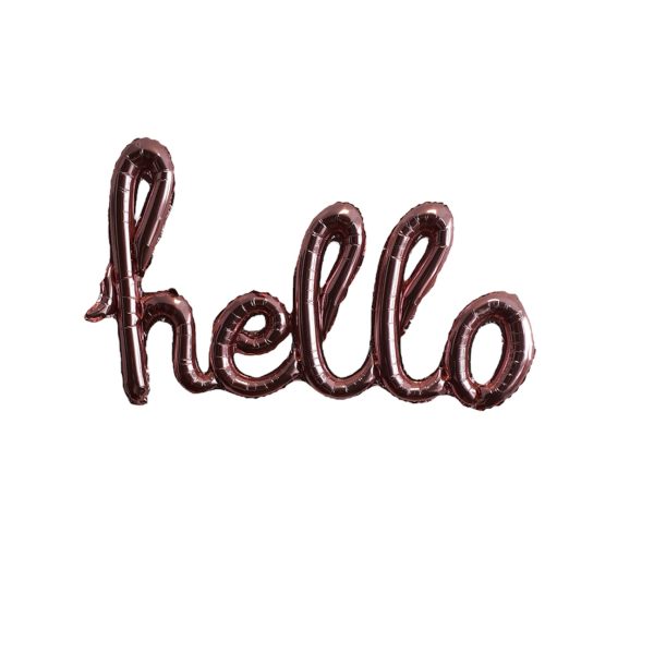 بادکنک فویلی پارتی لند تهران مدل hello کد 1182