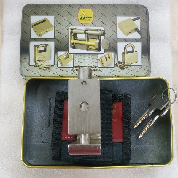 قفل کتابی منیر صنعت مدل دیسک موتور