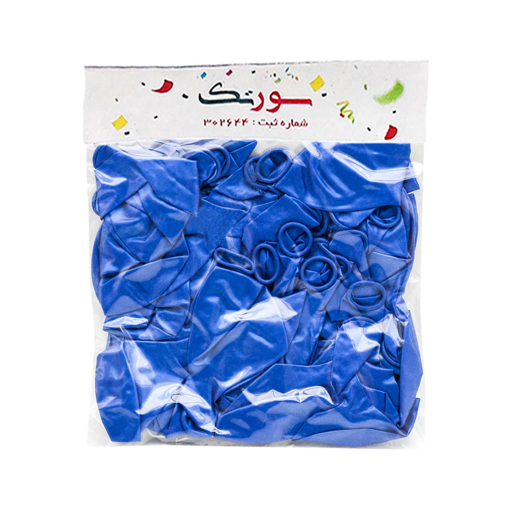بادکنک پاستلی سورتک کد ST0888 بسته 50 عددی