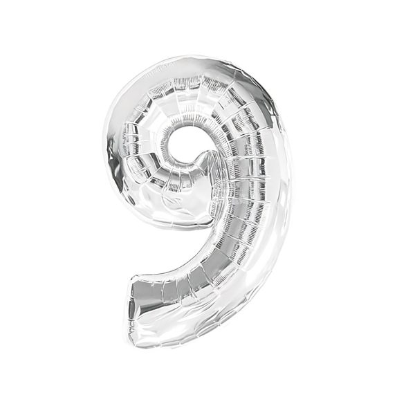 بادکنک فویلی مدل عدد 9 کد KP-60