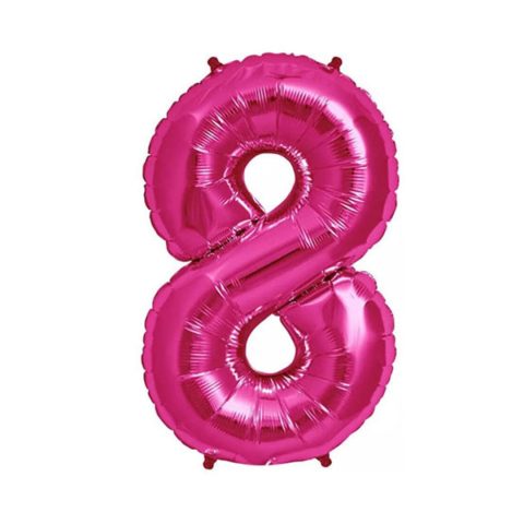 بادکنک فویلی مدل عدد 8 کد KP-39 سایز 42 اینچ
