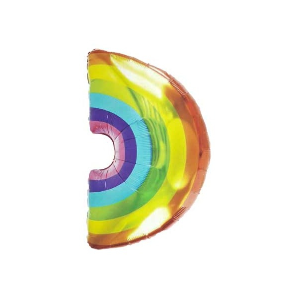 بادکنک فویلی مدل رنگین کمان کد RainbowB4