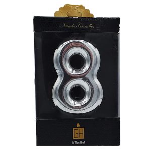 شمع تولد طرح عدد 8